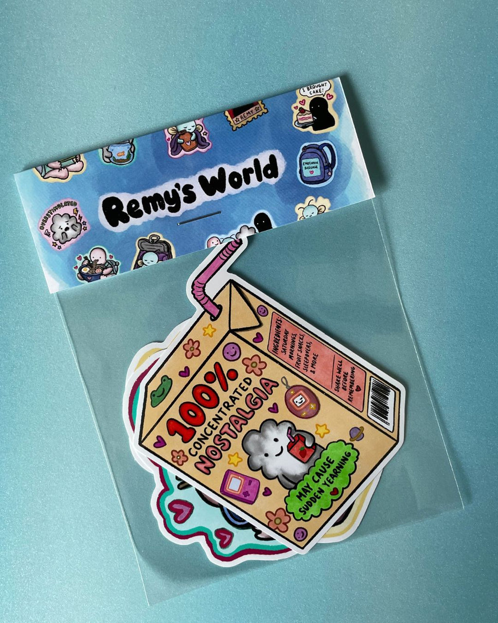 Remy's World Comfort Sticker Pack