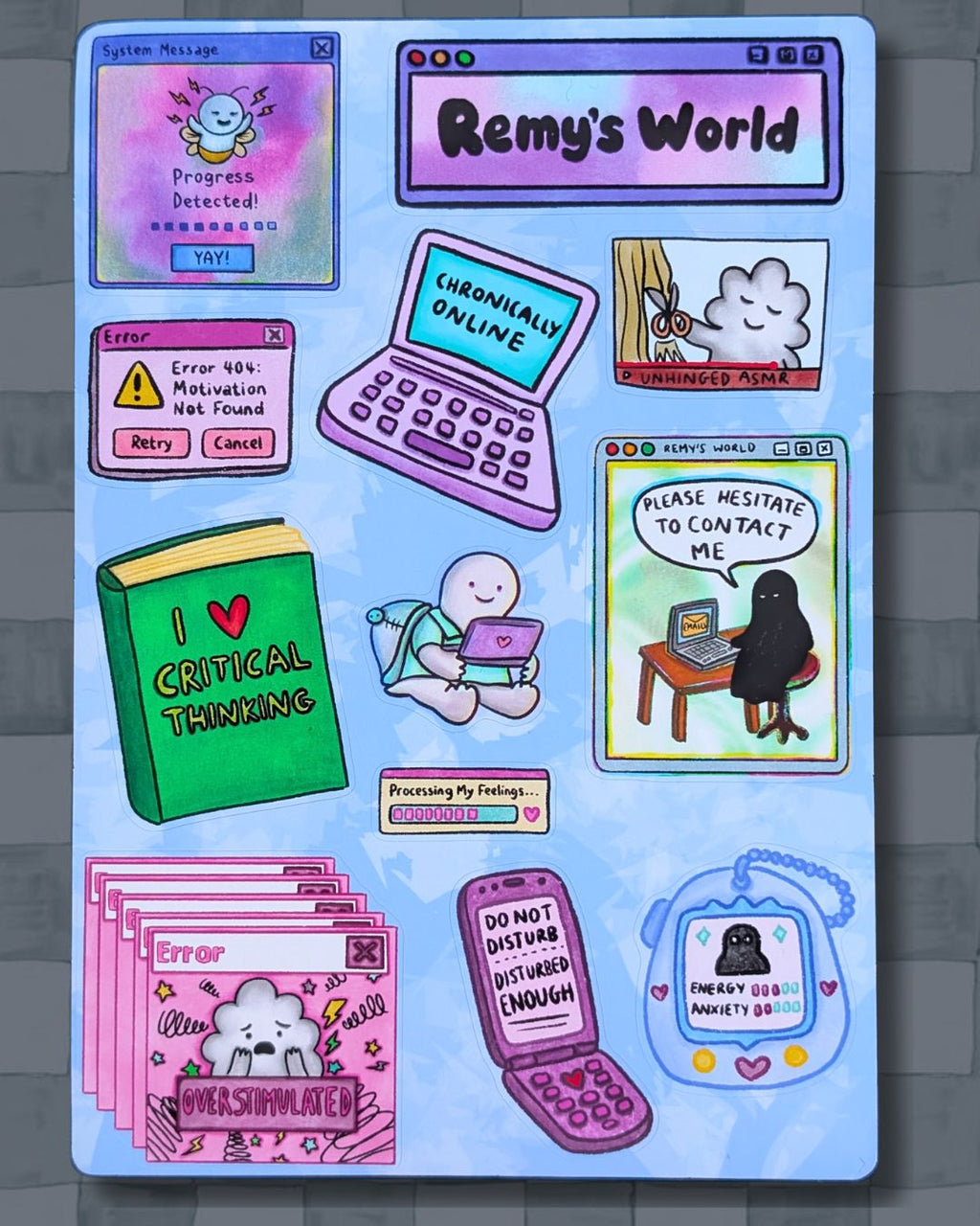 Break The Internet Sticket Sheet