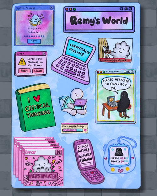 Break The Internet Sticket Sheet