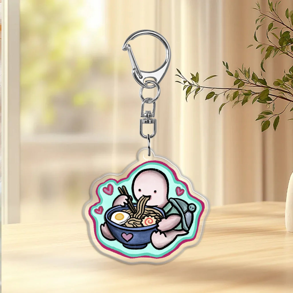 Patch + Ramen Acrylic Keychain