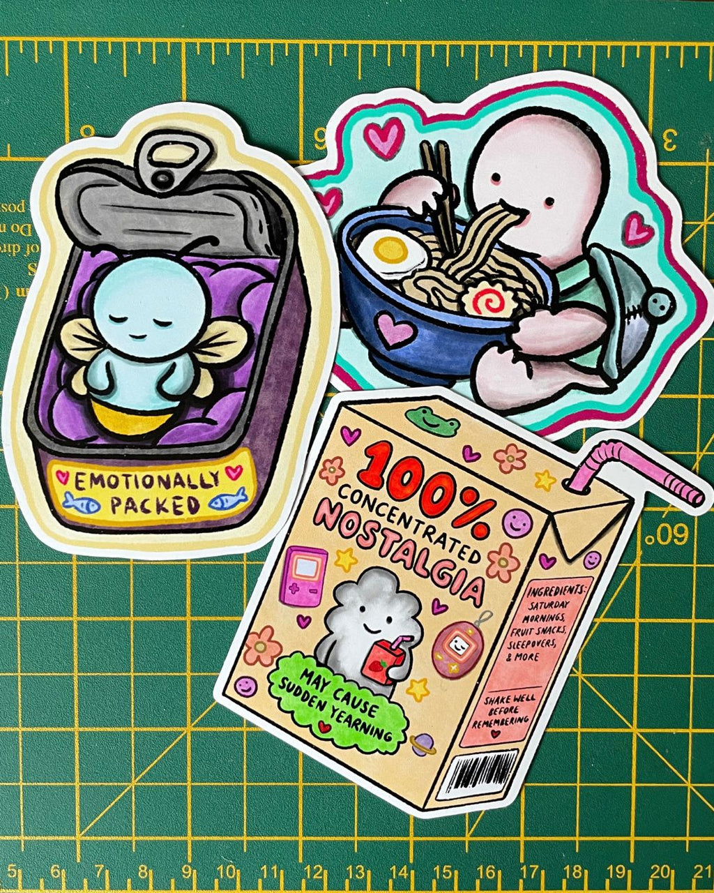 Remy's World Comfort Sticker Pack