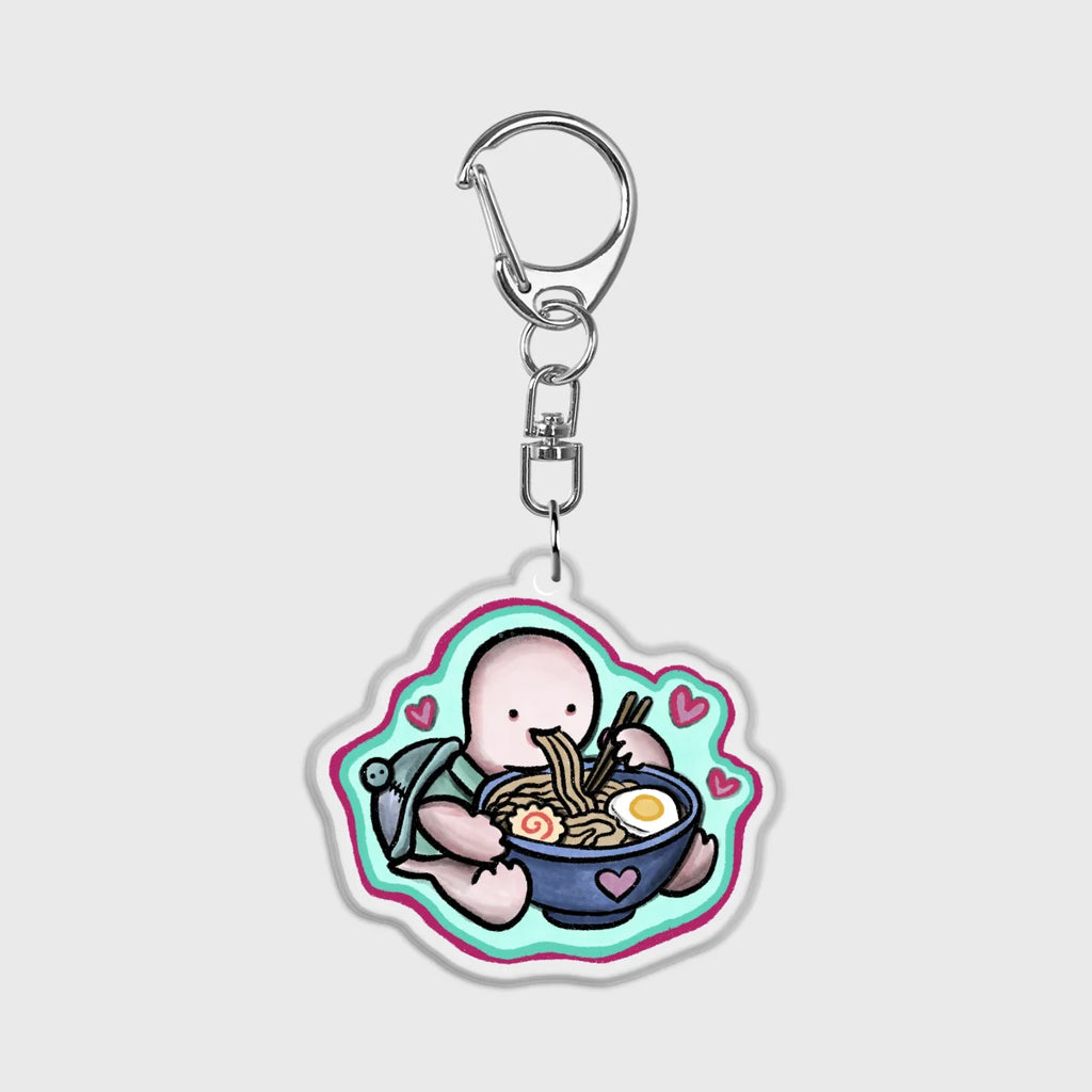 Patch + Ramen Acrylic Keychain