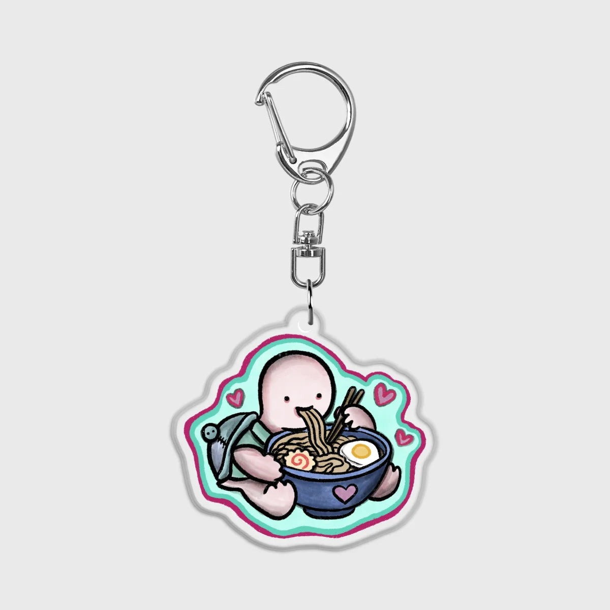 Patch + Ramen Acrylic Keychain