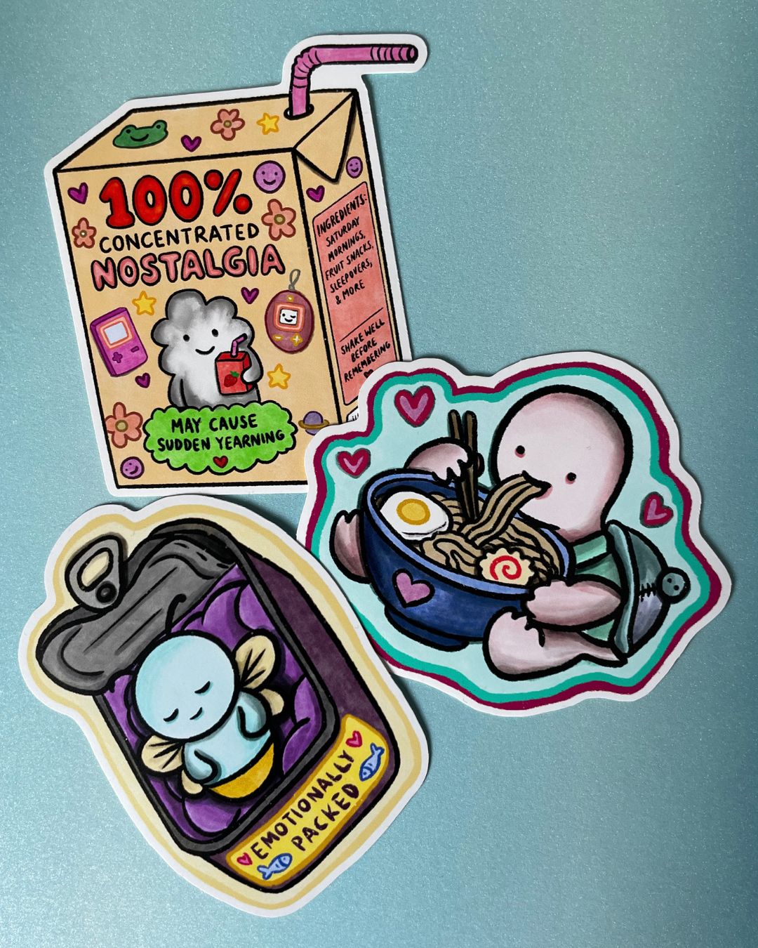 Remy's World Comfort Sticker Pack