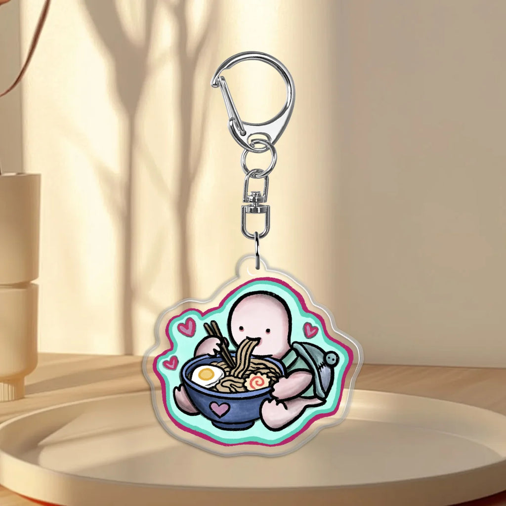 Patch + Ramen Acrylic Keychain
