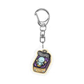 "Emotionally Packed" Glitter Acrylic Keychain