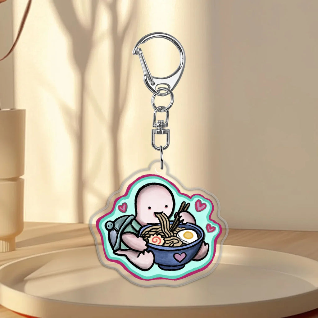 Patch + Ramen Acrylic Keychain