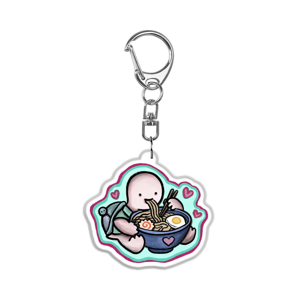 Patch + Ramen Acrylic Keychain