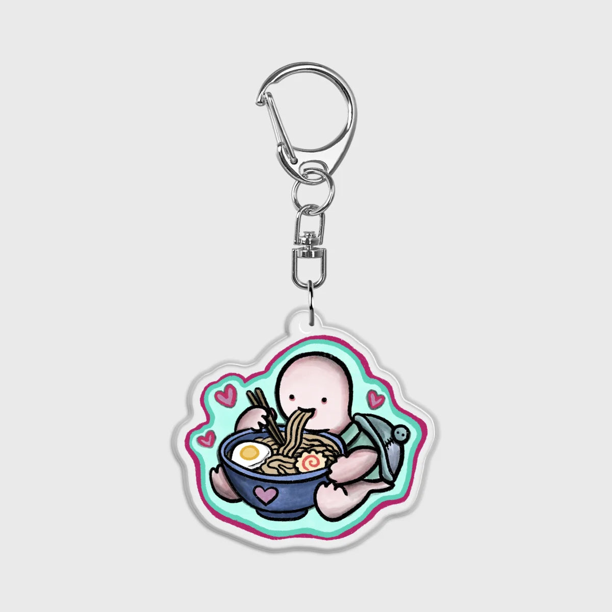 Patch + Ramen Acrylic Keychain