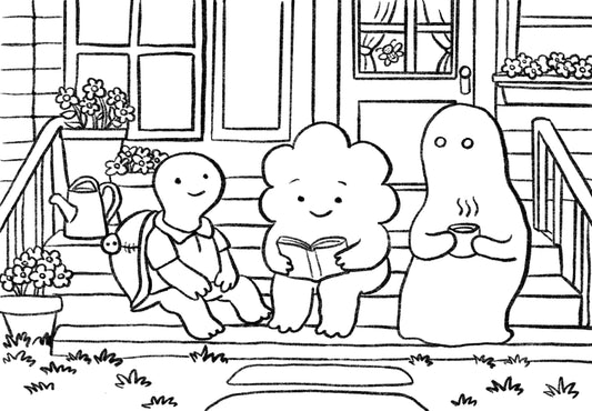 FREE Colouring Sheet for Digital Download