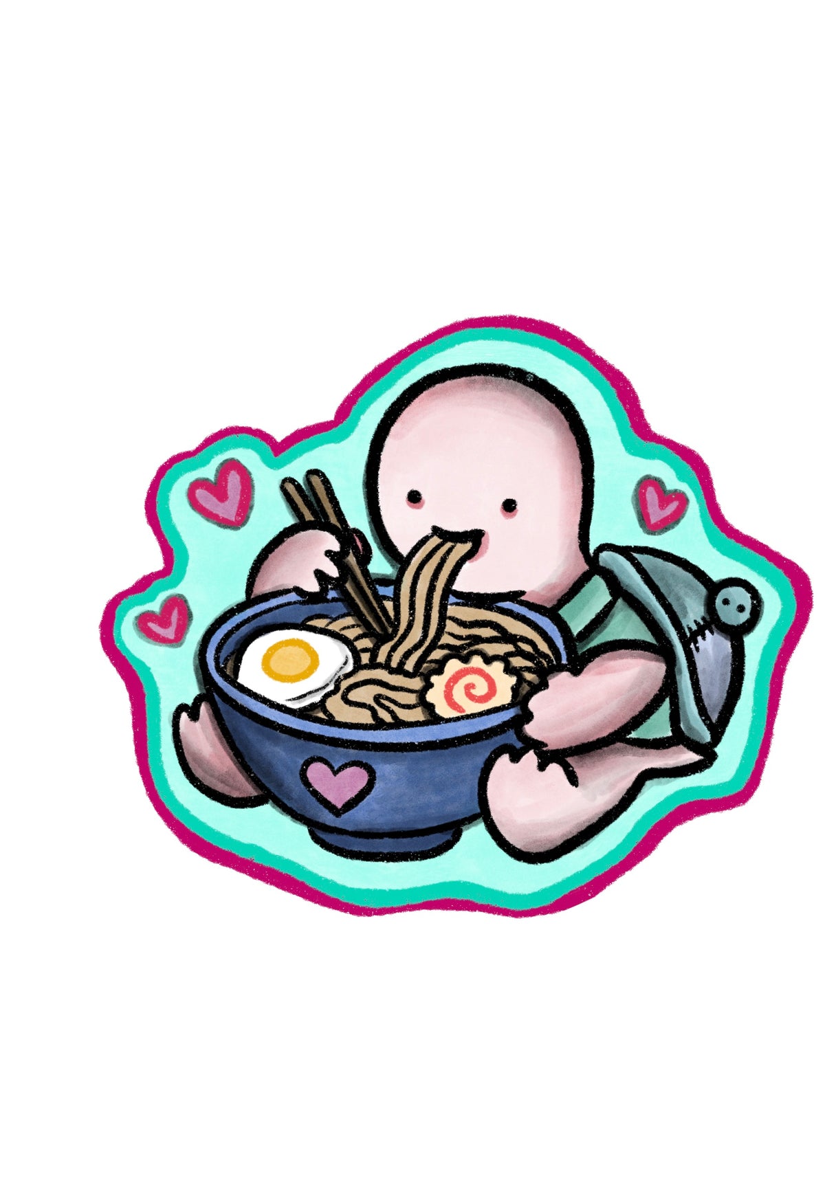 Patch & Ramen Acrylic Kaychain