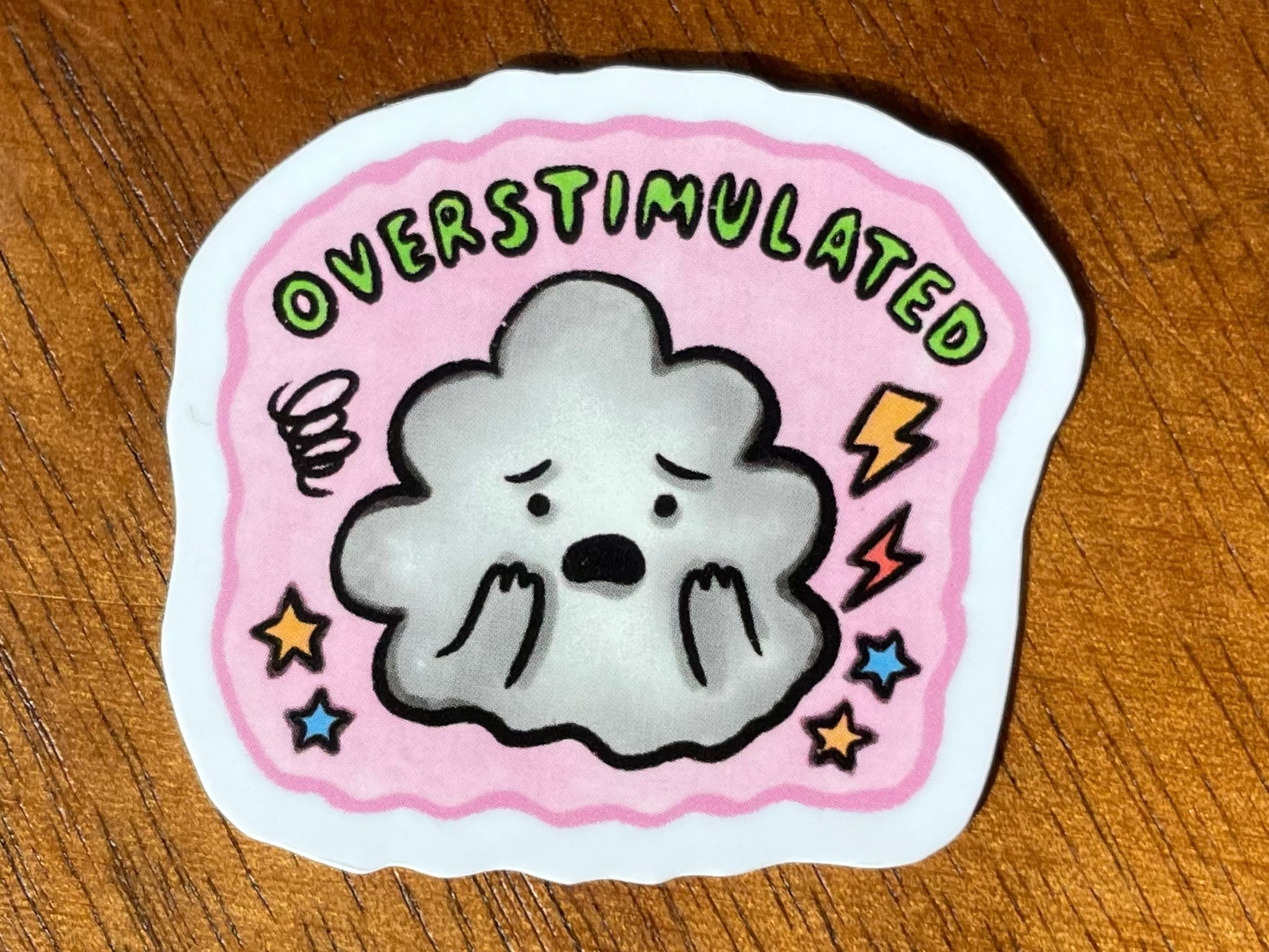 Remy's World Overwhelm Sticker Collection