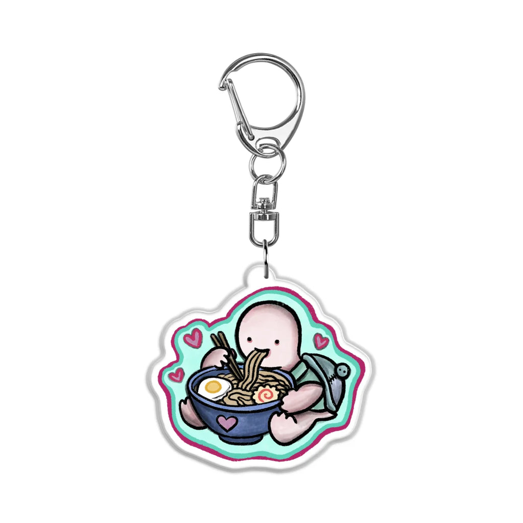 Patch + Ramen Acrylic Keychain