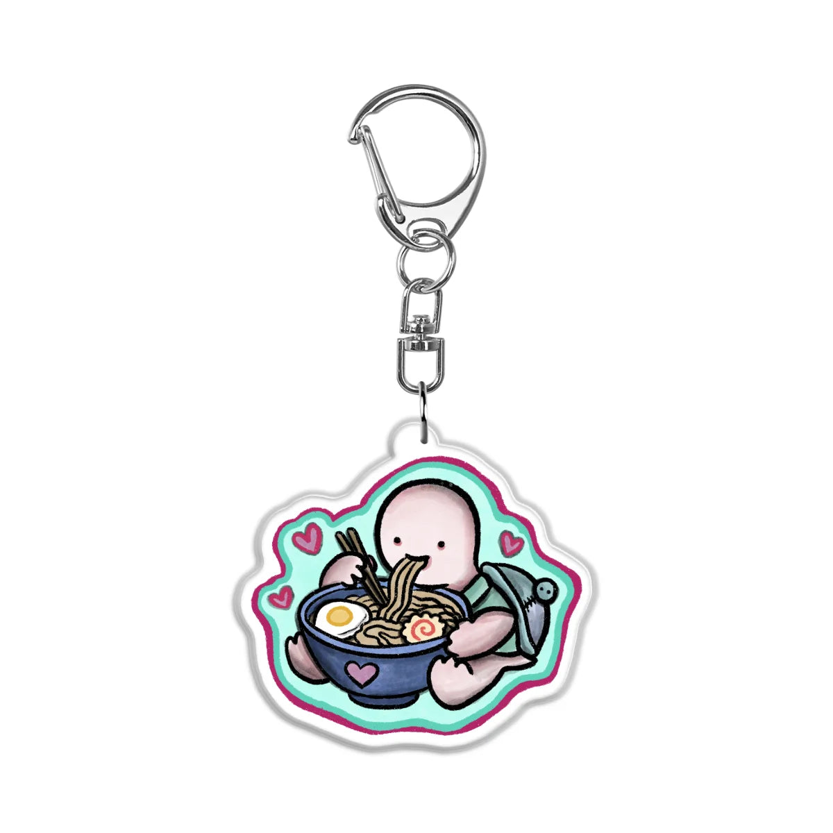 Patch + Ramen Acrylic Keychain